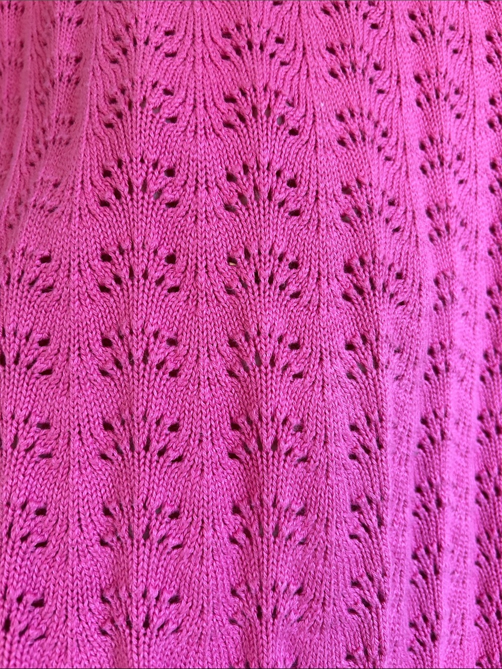 Barbour Pink Eyelet Crewneck Sweater - Picture 4 of 6